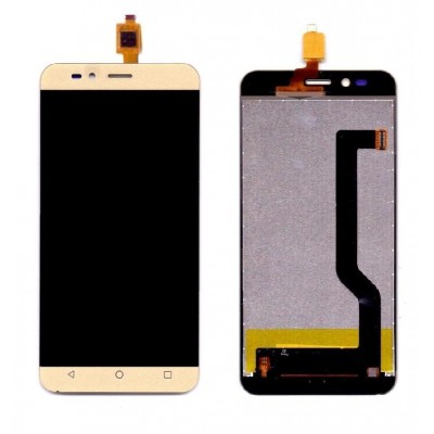 Lcd With Touch Screen For Intex Cloud Swift Champagne By - Maxbhi Com