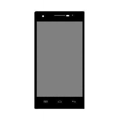 Lcd With Touch Screen For Ismart Is57 Mercury V4 Black By - Maxbhi.com