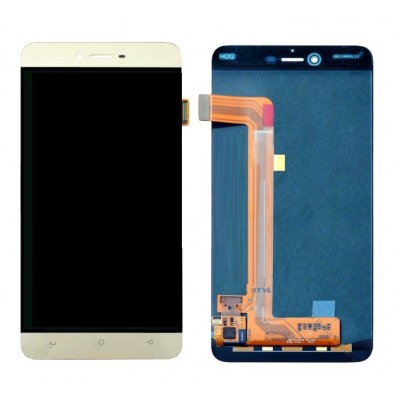 Lcd With Touch Screen For Gionee S6 Black By - Maxbhi Com