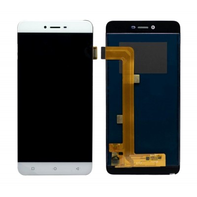 Lcd With Touch Screen For Gionee S6 White By - Maxbhi Com