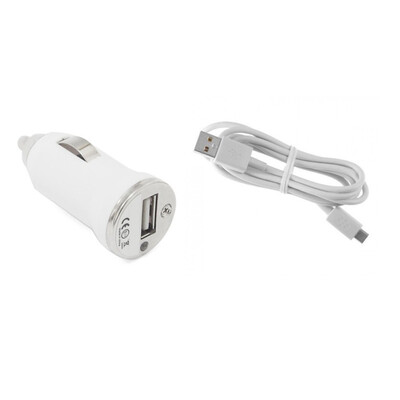 Car Charger for Mercury mTab 10 Rio with USB Cable