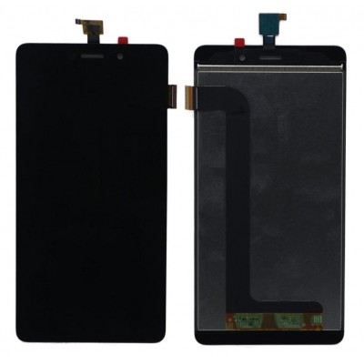 Lcd With Touch Screen For Micromax Canvas Mega E353q353 White By - Maxbhi Com