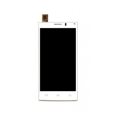 Lcd With Touch Screen For Leagoo Lead 3 White By - Maxbhi.com