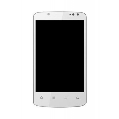Lcd With Touch Screen For Intex Aqua Sx Black White By - Maxbhi.com