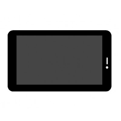 Lcd With Touch Screen For Micromax Funbook P365 Black By - Maxbhi.com