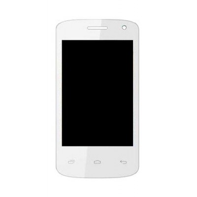 Lcd With Touch Screen For Spice N300 White By - Maxbhi.com
