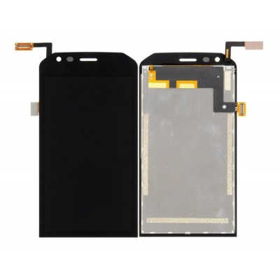 Lcd With Touch Screen For Cat S40 Grey By - Maxbhi Com