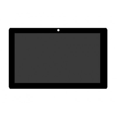 Lcd With Touch Screen For Lava Etab Z7h Black By - Maxbhi.com