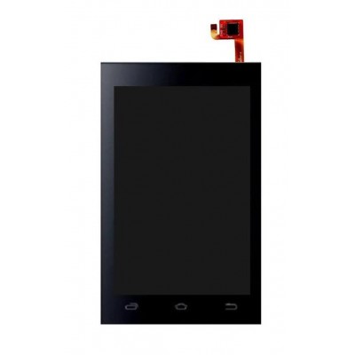Lcd With Touch Screen For Spice Smart Flo 359 Mi359 Grey By - Maxbhi.com