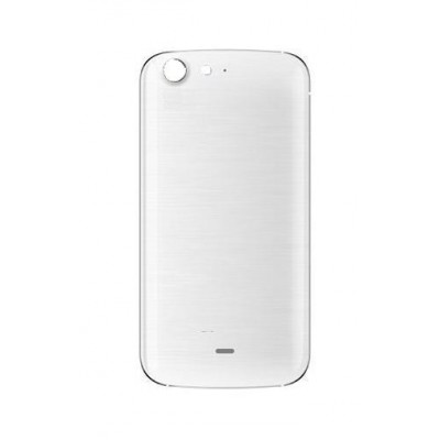 Back Panel Cover For Micromax Canvas 4 A210 Silver - Maxbhi.com