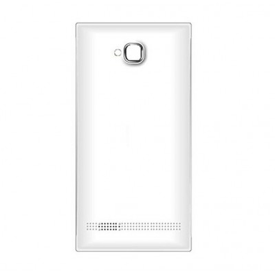 Back Panel Cover For Intex Aqua Y2 White - Maxbhi.com