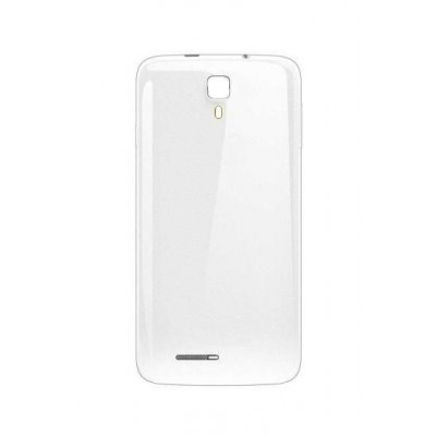 Back Panel Cover For Micromax A77 Canvas Juice White - Maxbhi.com