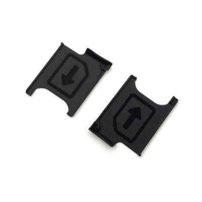 Sim Card Holder Tray For Sony Xperia T2 Ultra Dual Sim D5322 White - Maxbhi Com