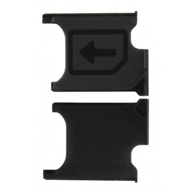 Sim Card Holder Tray For Sony Xperia Z1 Purple - Maxbhi Com