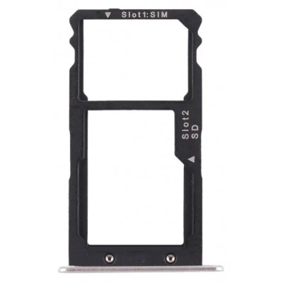 Sim Card Holder Tray For Huawei Gx8 Silver - Maxbhi Com