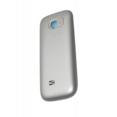 Back Panel Cover For Nokia C201 Silver - Maxbhi.com
