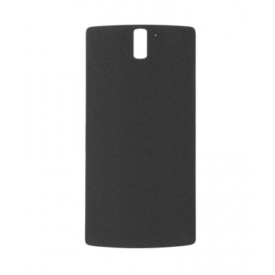 Back Panel Cover For Oneplus One Black - Maxbhi Com