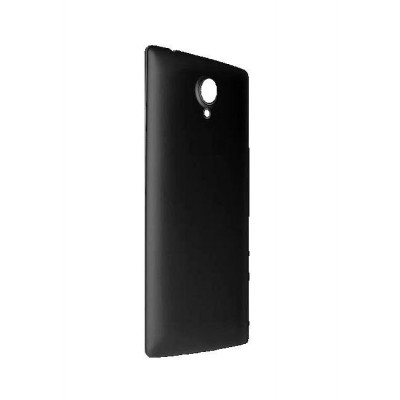 Back Panel Cover For Xolo A500 Club Black - Maxbhi.com