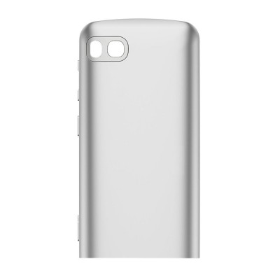 Back Panel Cover For Nokia C301 Touch And Type White - Maxbhi.com
