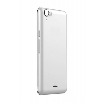 Back Panel Cover For Micromax Canvas Selfie Lens Q345 White - Maxbhi.com