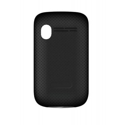 Back Panel Cover For Micromax Bolt A27 Black - Maxbhi.com