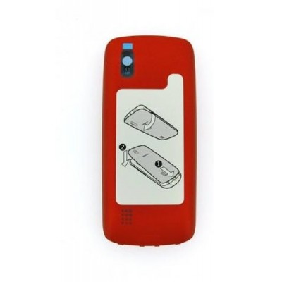 Back Panel Cover For Nokia Asha 300 Red - Maxbhi.com