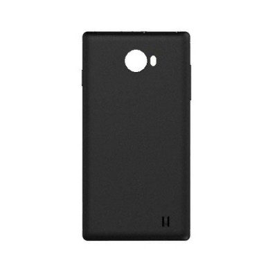 Back Panel Cover For Lava Iris 250 Black - Maxbhi.com
