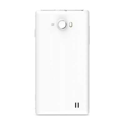 Back Panel Cover For Lava Iris 250 White - Maxbhi.com