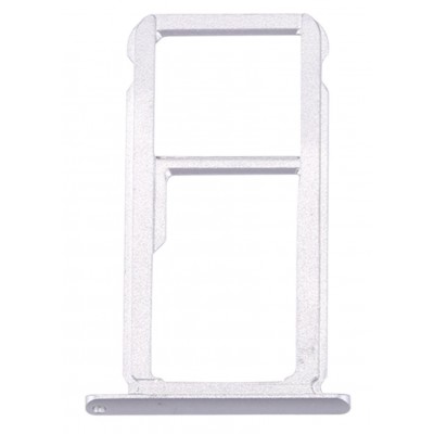 Sim Card Holder Tray For Honor 6x Silver - Maxbhi Com