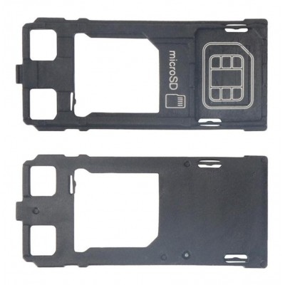 Sim Card Holder Tray For Sony Xperia X Compact White - Maxbhi Com
