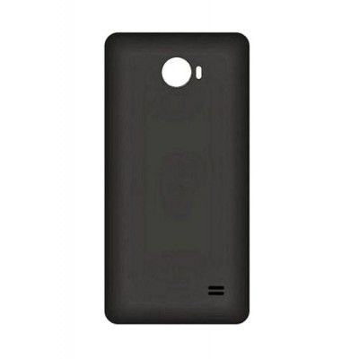 Back Panel Cover For Intex Aqua I7 Black - Maxbhi.com