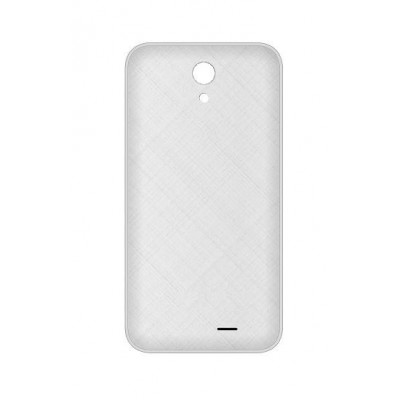 Back Panel Cover For Intex Aqua Y4 Silver - Maxbhi.com