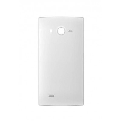 Back Panel Cover For Karbonn Opium N9 White - Maxbhi.com