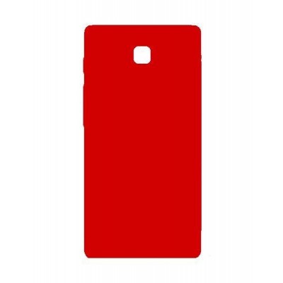 Back Panel Cover For Spice Mi436 Stellar Glamour Red - Maxbhi.com