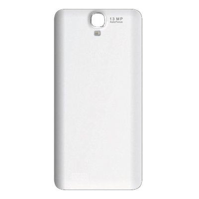 Back Panel Cover For Intex Aqua Amaze White - Maxbhi.com
