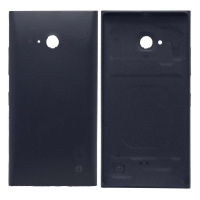 Back Panel Cover For Nokia Lumia 730 Black - Maxbhi Com