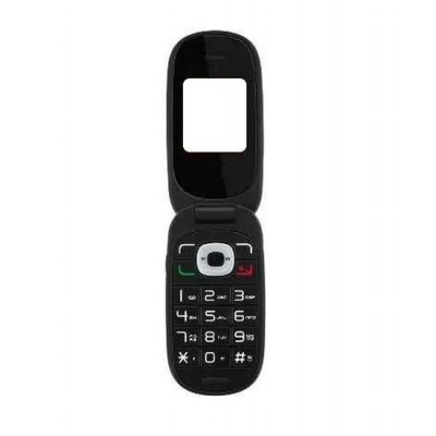 Full Body Housing For Alcatel Ot665 Black - Maxbhi Com