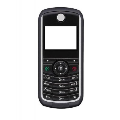 Full Body Housing For Motorola C118 Silver Black - Maxbhi Com