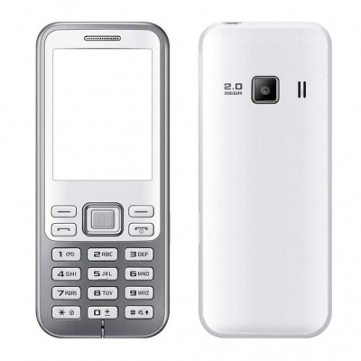 Full Body Housing For Samsung C3322 La Fleur White - Maxbhi Com