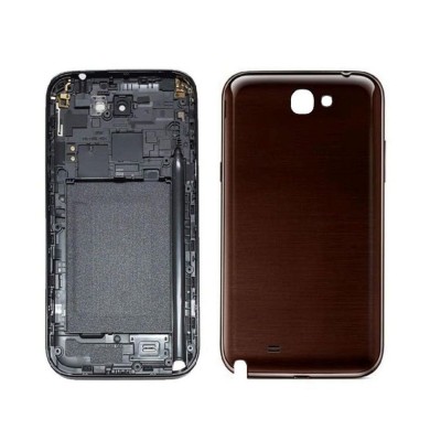 Full Body Housing For Samsung Galaxy Note Ii Cdma N719 Brown - Maxbhi Com