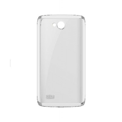 Back Panel Cover For Adcom Kitkat A40 Plus 3g White - Maxbhi.com
