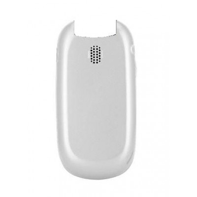 Back Panel Cover For Alcatel Ot665 White - Maxbhi.com