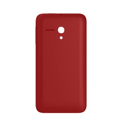 Back Panel Cover For Alcatel Pop D5 Red - Maxbhi.com