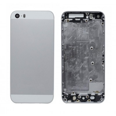 Back Panel Cover For Apple Iphone 5ssilver - Maxbhi Com