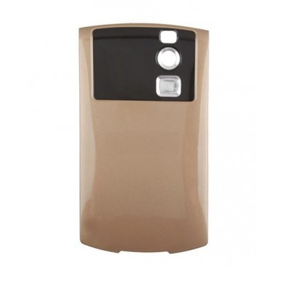 Back Panel Cover For Blackberry Curve 8320 Gold - Maxbhi.com