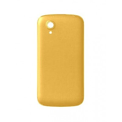 Back Panel Cover For Blu Dash C Music Yellow - Maxbhi.com