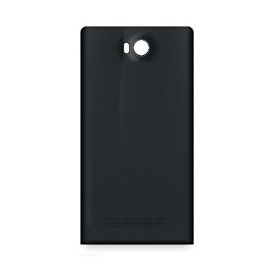 Back Panel Cover For Blu Life 8 Xl Black - Maxbhi.com