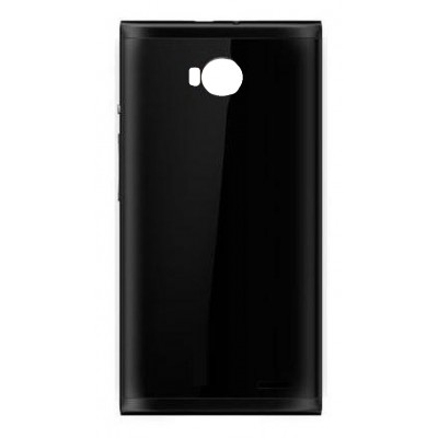 Back Panel Cover For Bq E2 Black - Maxbhi Com