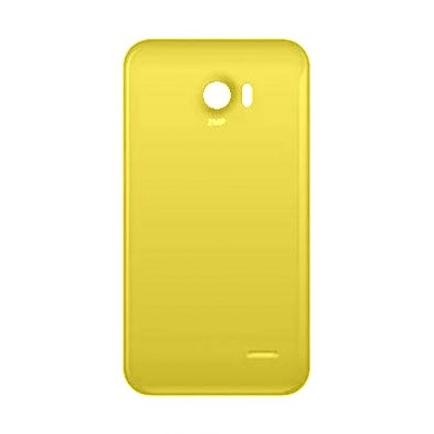 Back Panel Cover For Celkon A333 Yellow - Maxbhi.com