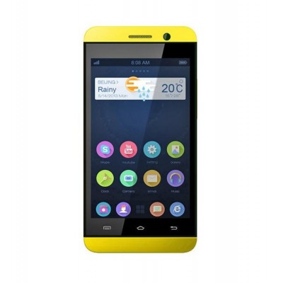 Back Panel Cover For Celkon Ar40 Yellow - Maxbhi.com